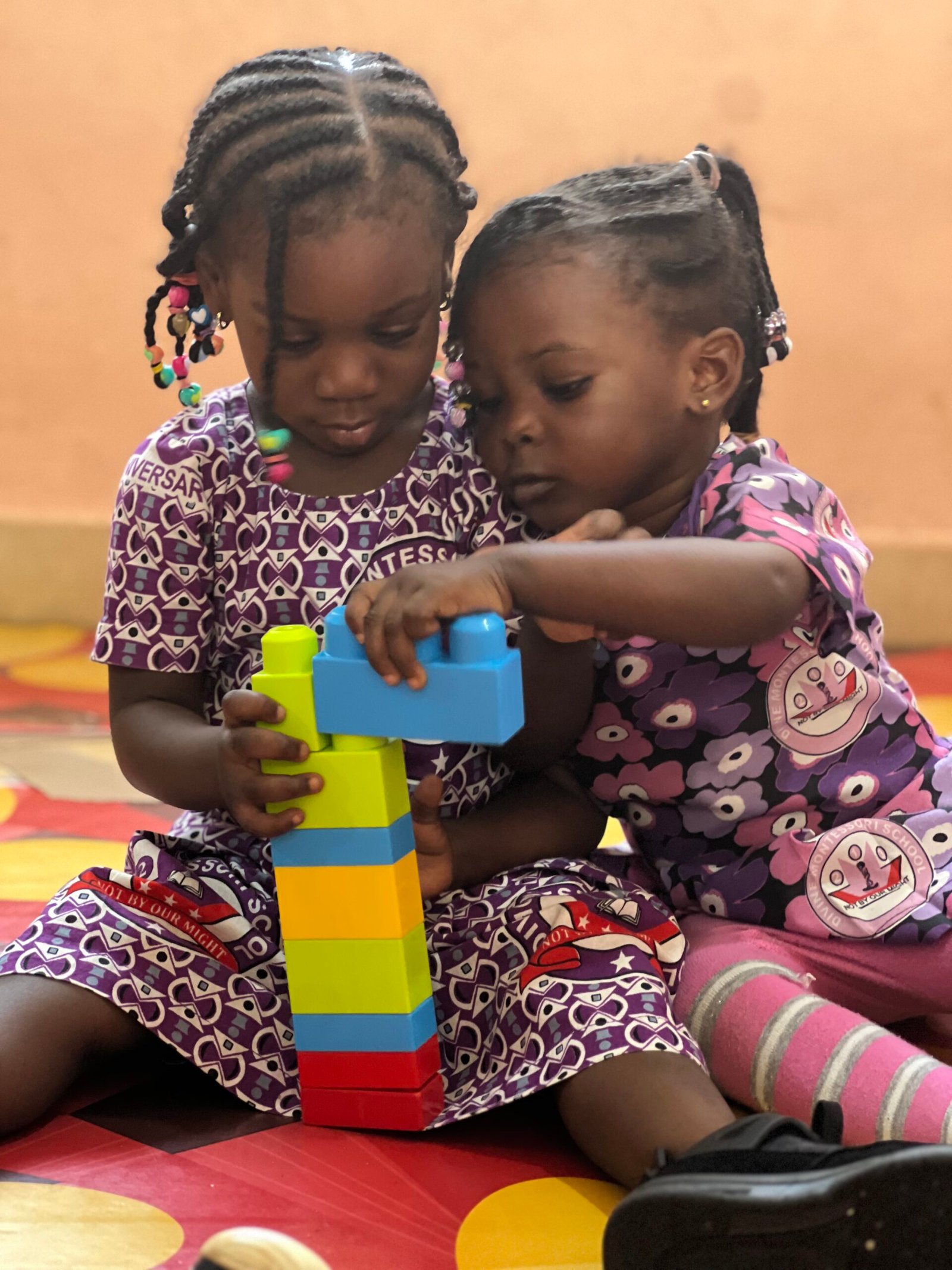 Children in Preschool in Divine Montessori