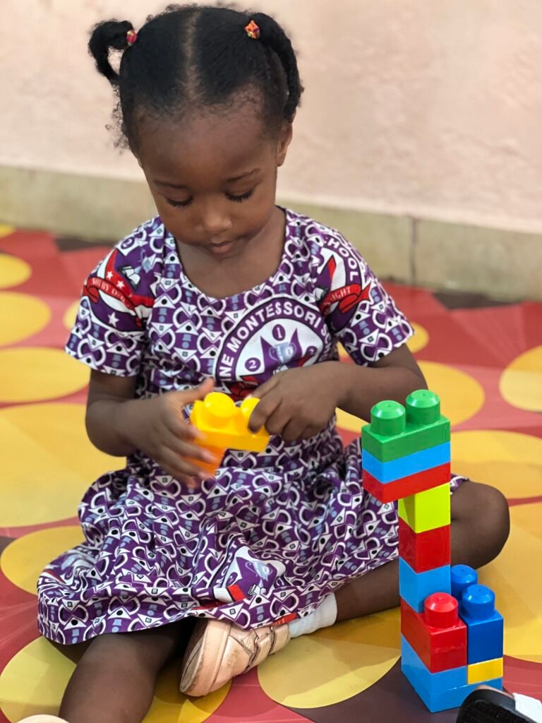 Children in Preschool in Divine Montessori